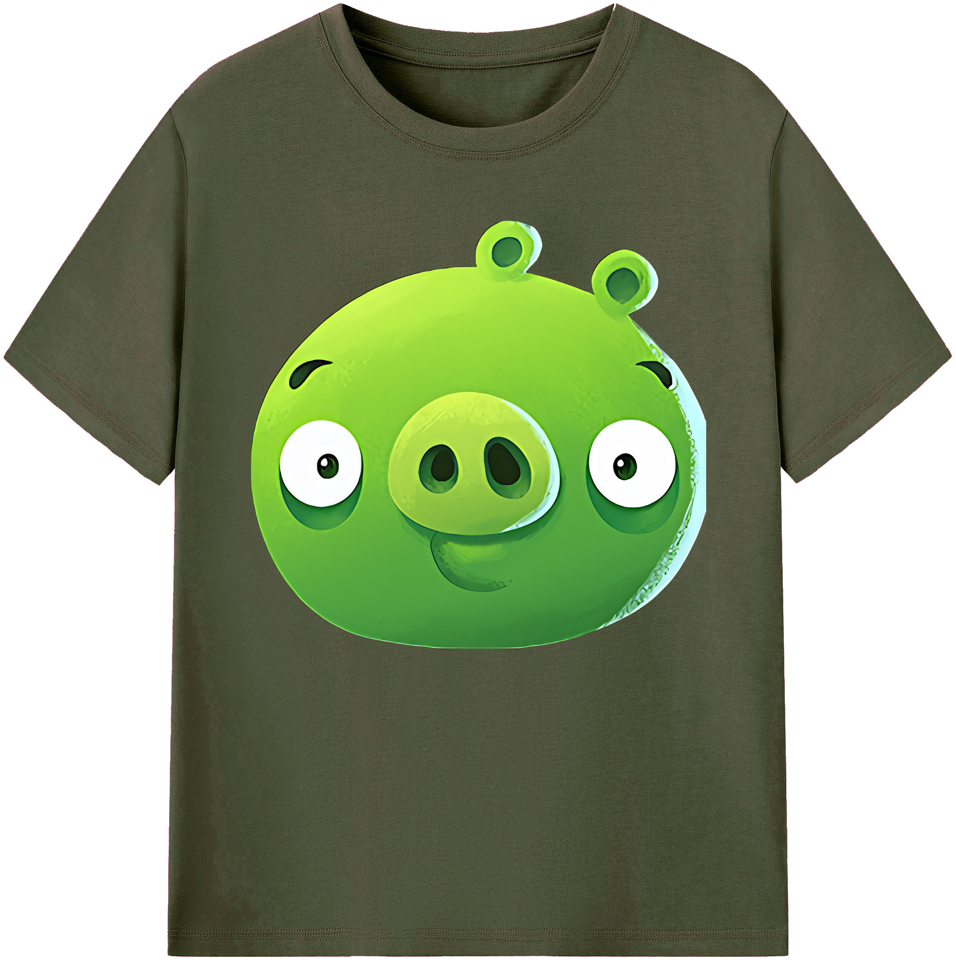 （画像用） Angry Birds アングリーバード 綿100％ メンズ半袖Tシャツ｜肌触りやわらか＆通気性